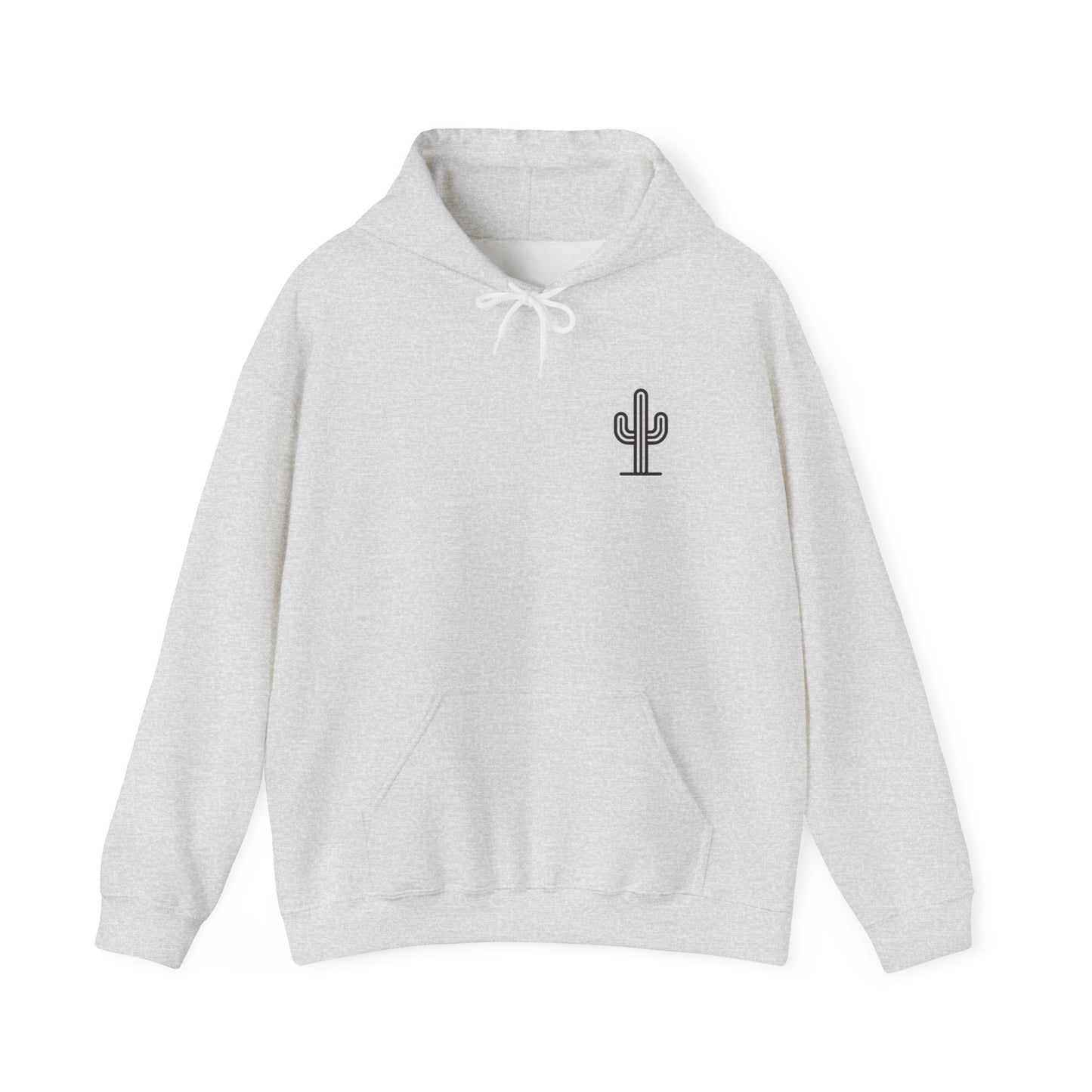 Saguaro Hooded Sweatshirt - Front & Back