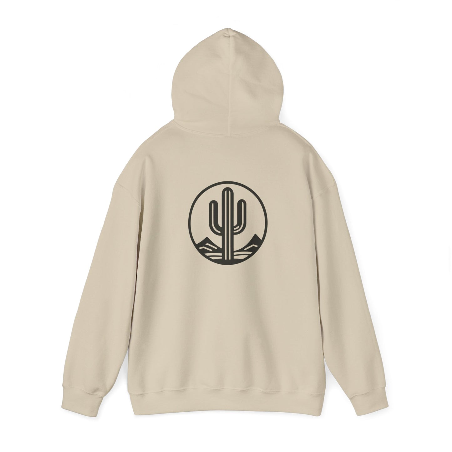 Saguaro Hooded Sweatshirt - Front & Back