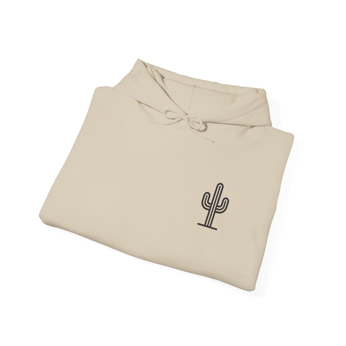 Saguaro Hooded Sweatshirt - Front & Back