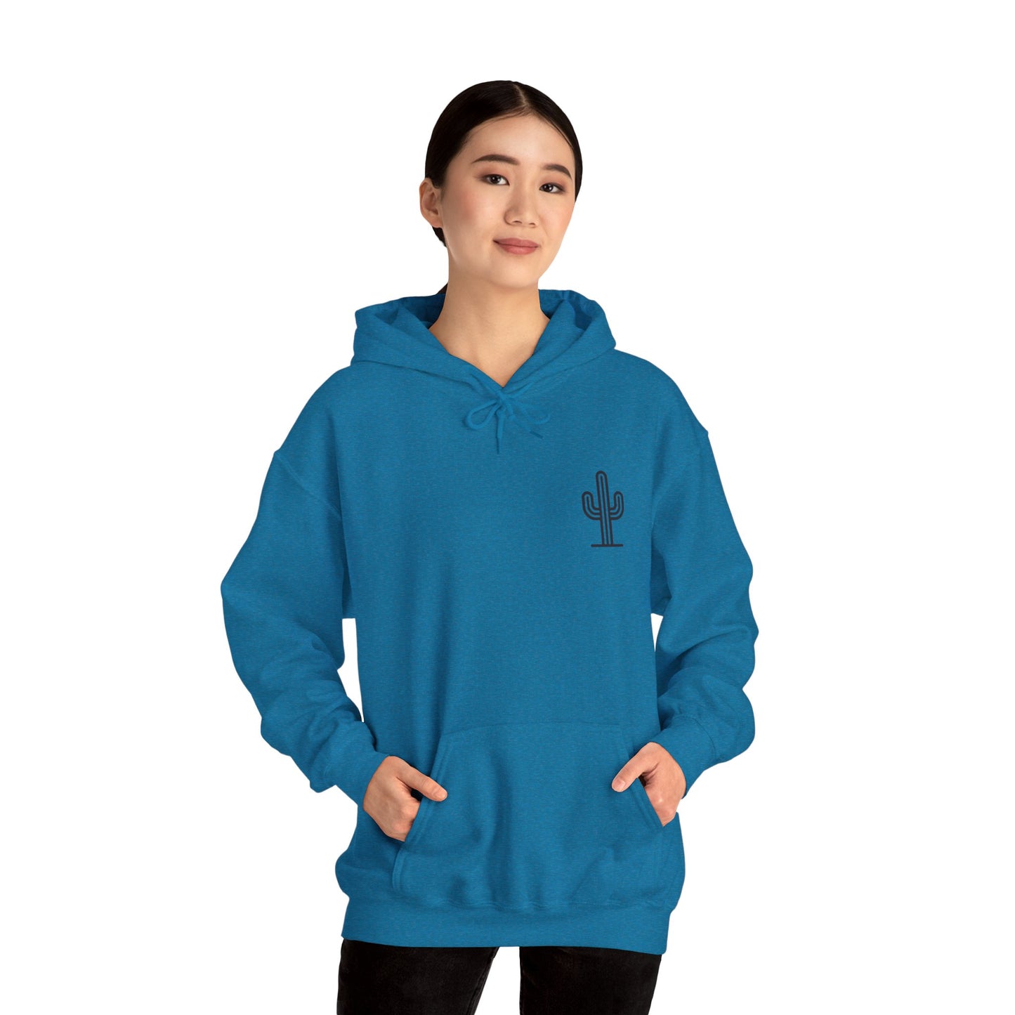 Saguaro Hooded Sweatshirt - Front Only