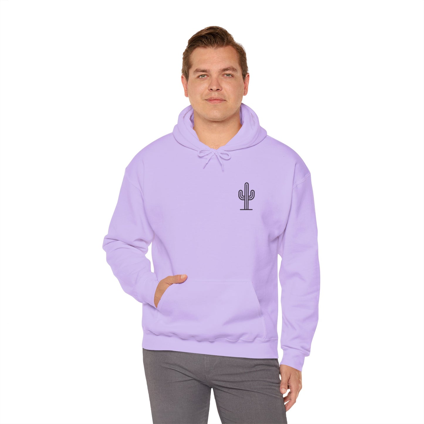 Saguaro Hooded Sweatshirt - Front & Back