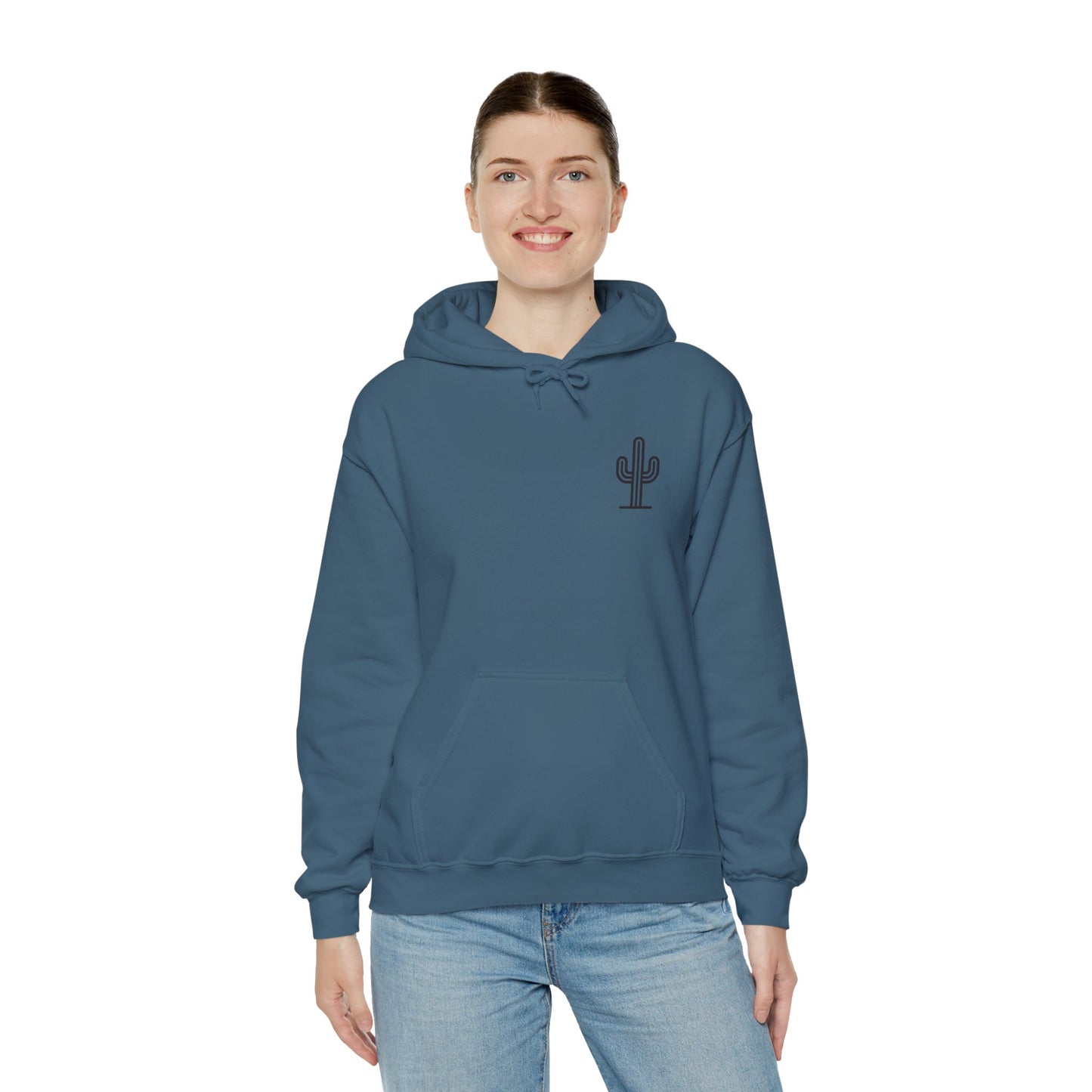 Saguaro Hooded Sweatshirt - Front Only