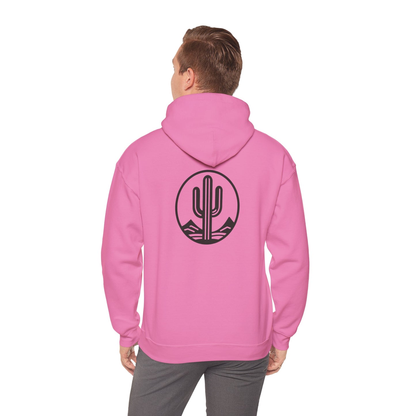 Saguaro Hooded Sweatshirt - Front & Back