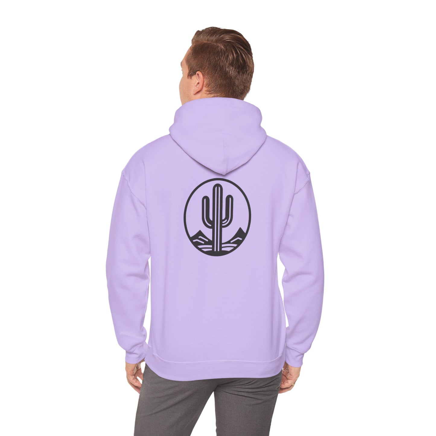 Saguaro Hooded Sweatshirt - Front & Back