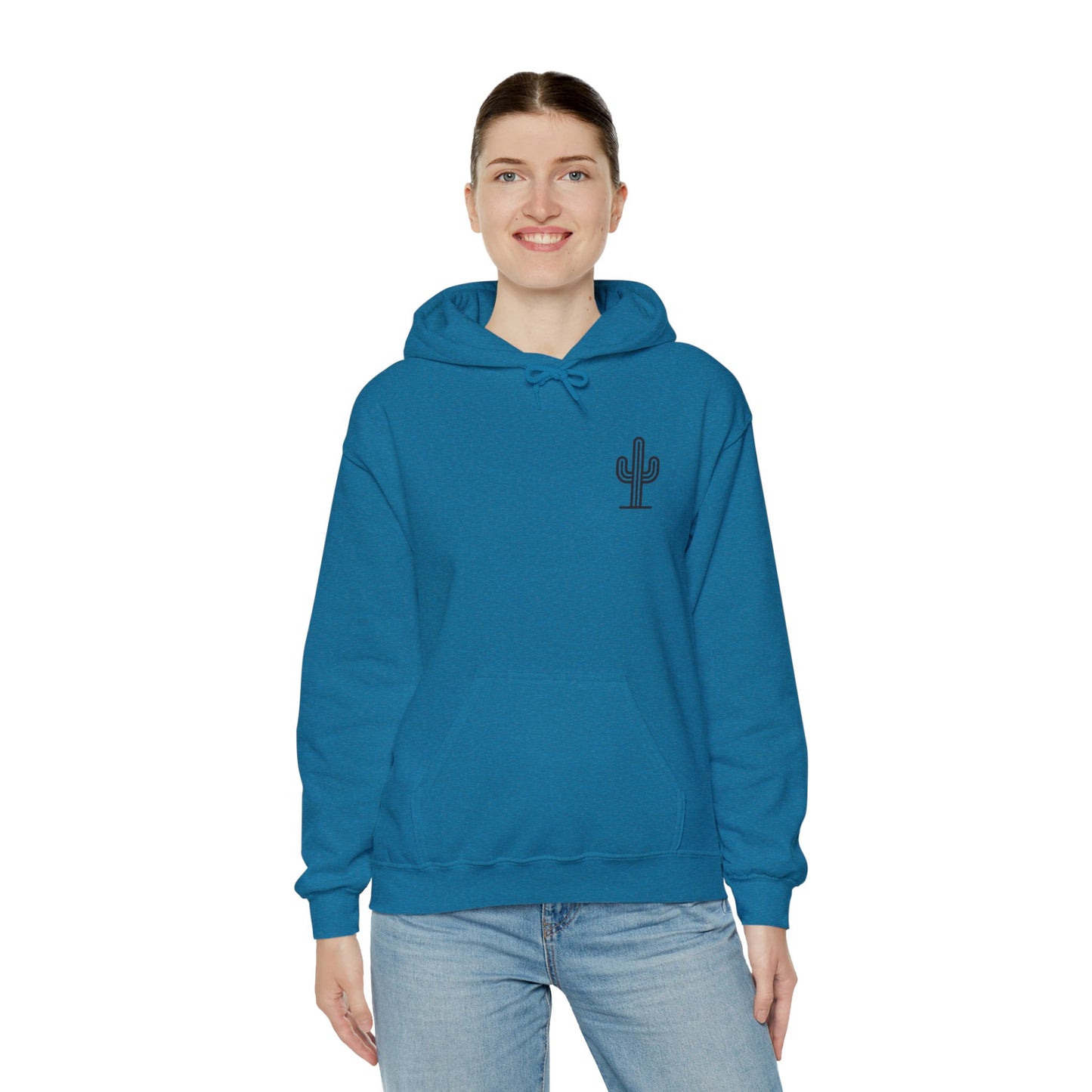 Saguaro Hooded Sweatshirt - Front Only