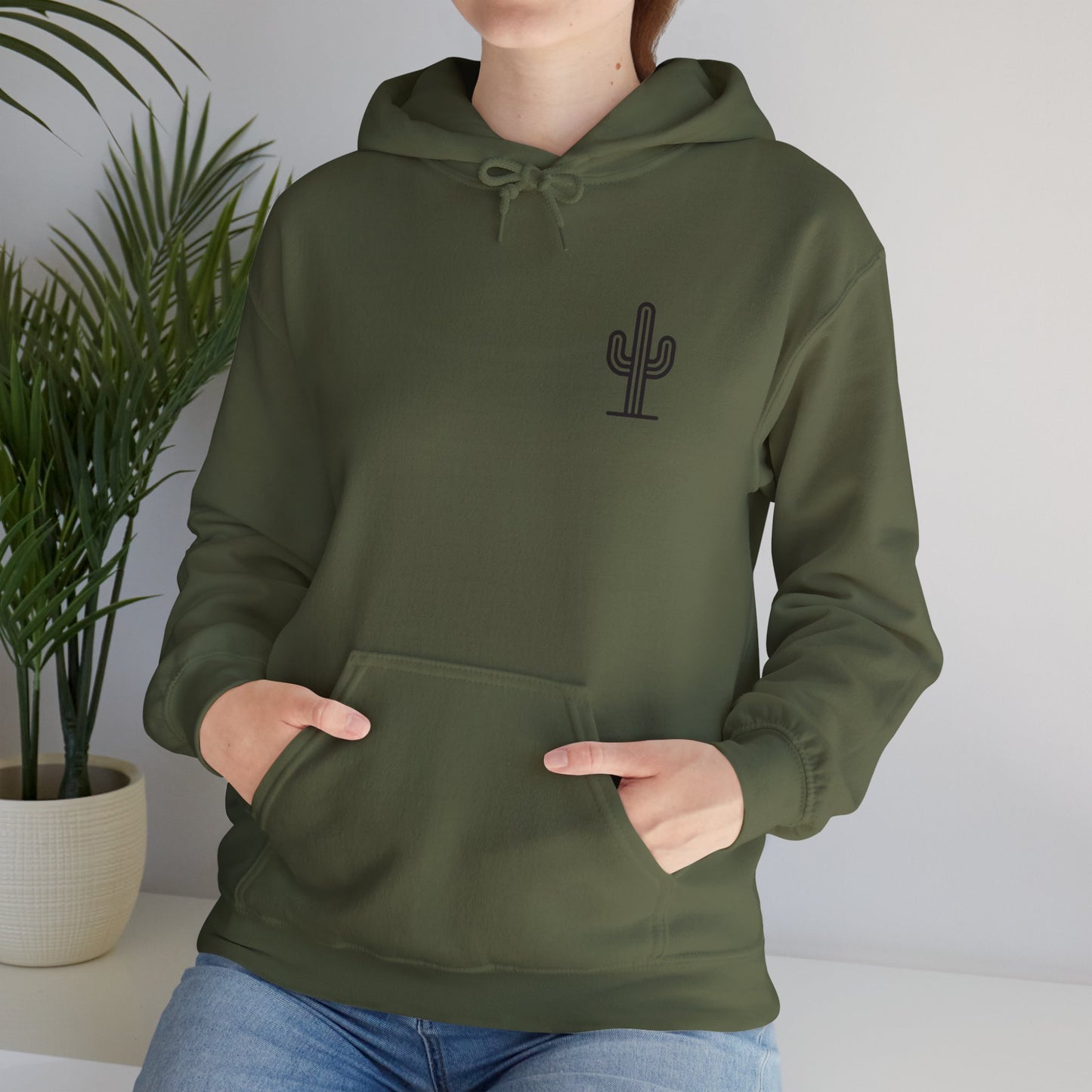 Saguaro Hooded Sweatshirt - Front Only