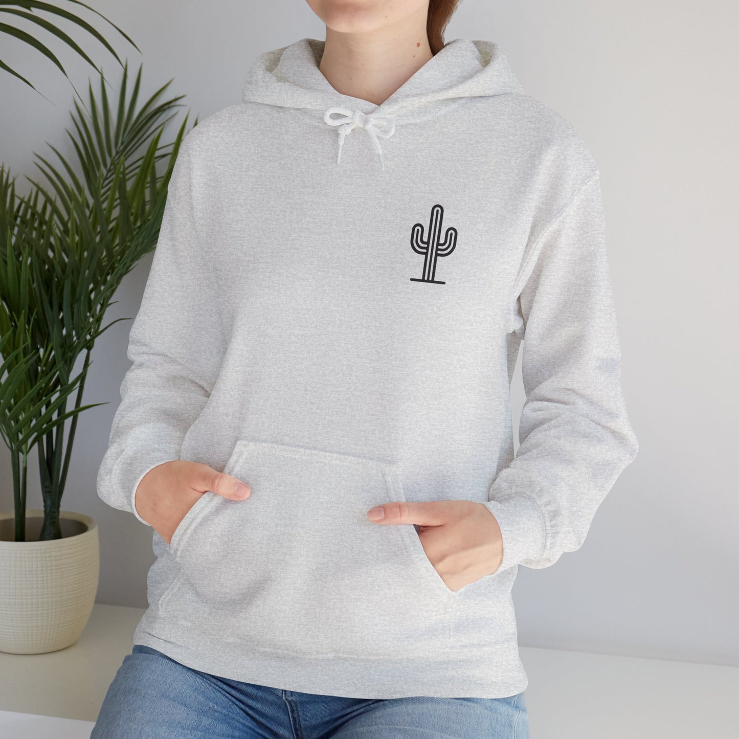 Saguaro Hooded Sweatshirt - Front & Back