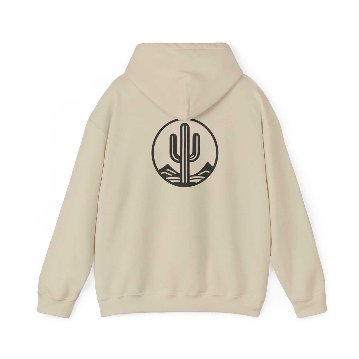 Saguaro Hooded Sweatshirt - Front & Back