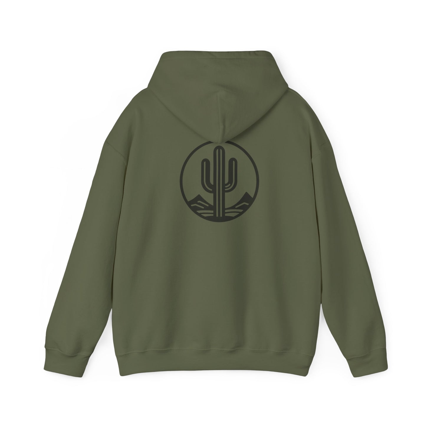 Saguaro Hooded Sweatshirt - Front & Back