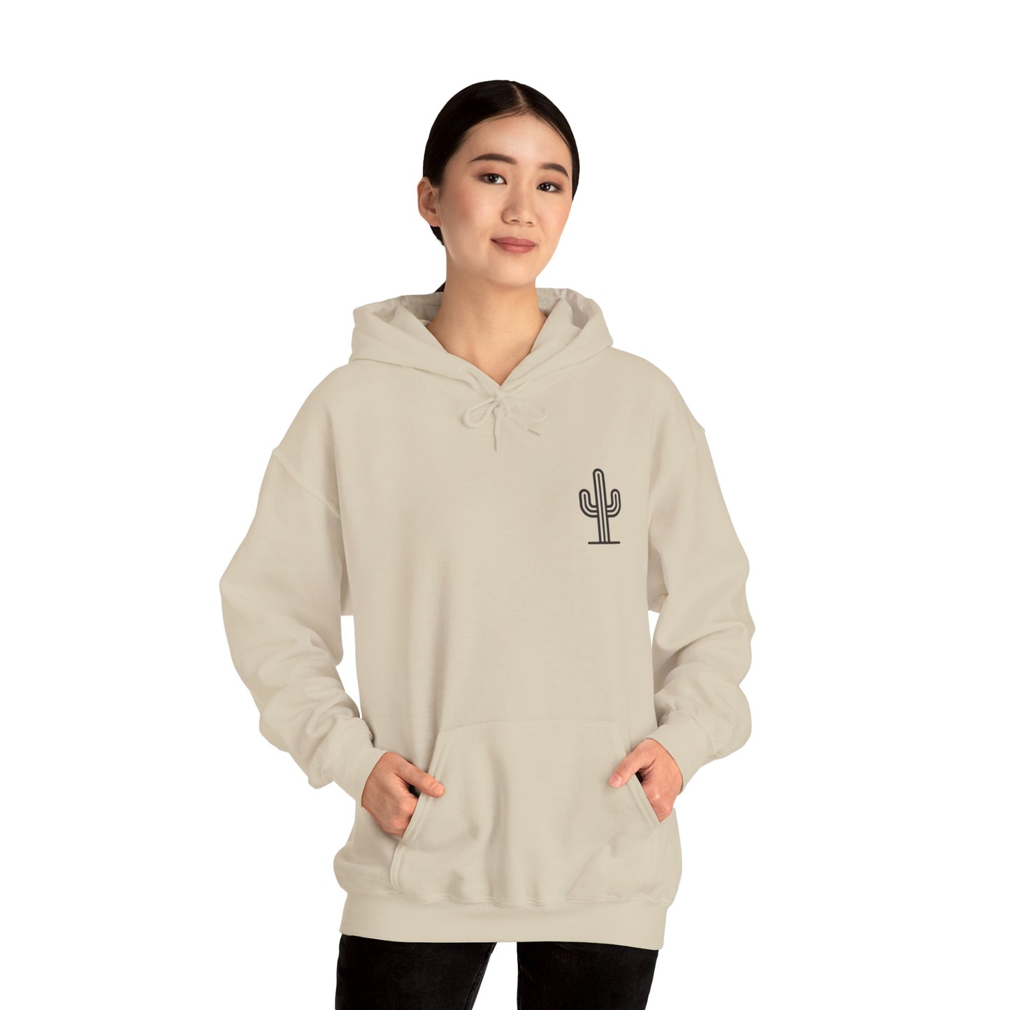 Saguaro Hooded Sweatshirt - Front Only