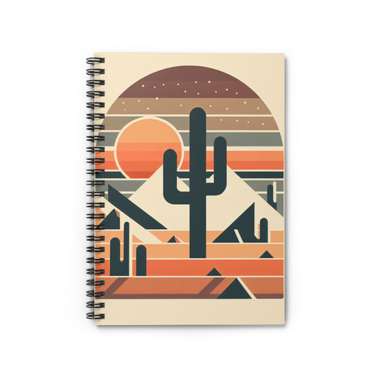 Desert Colors Spiral Notebook