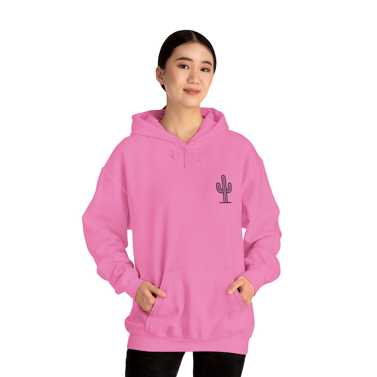 Saguaro Hooded Sweatshirt - Front & Back