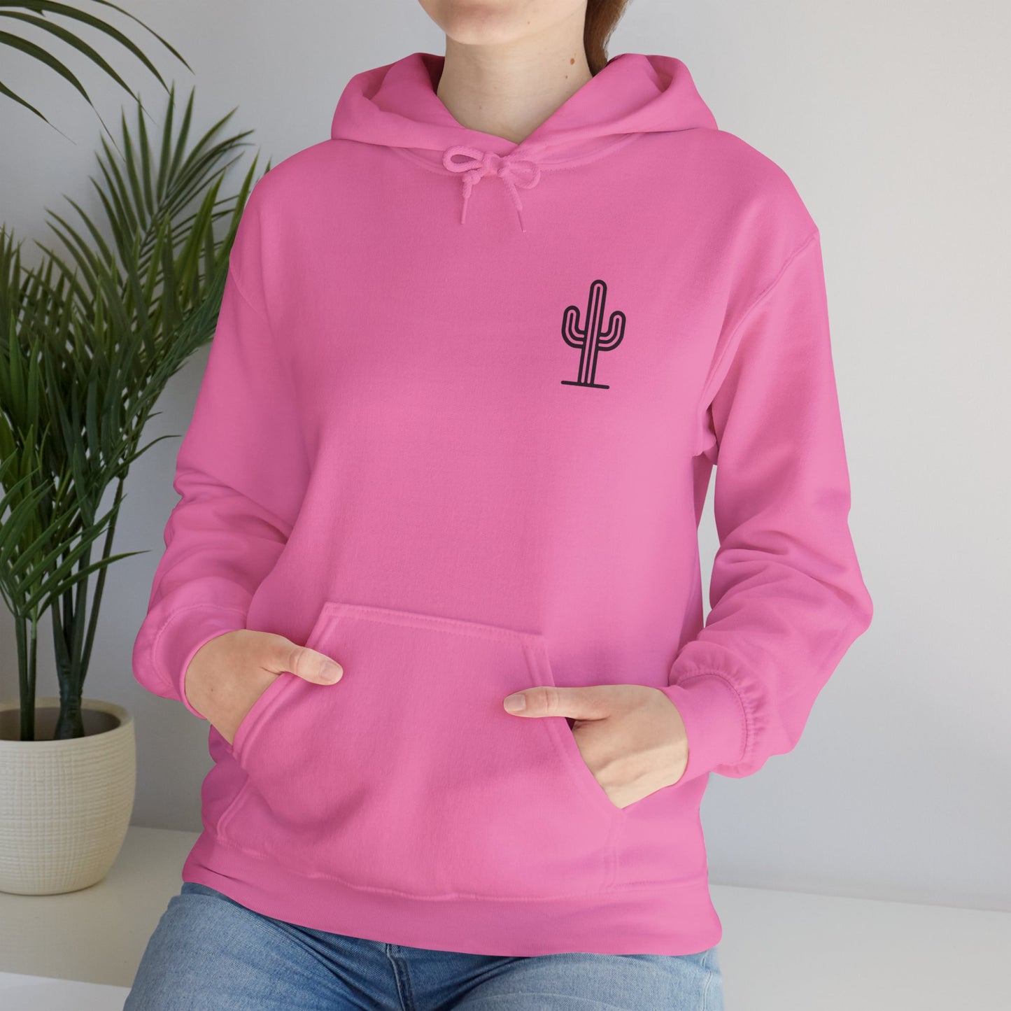 Saguaro Hooded Sweatshirt - Front & Back