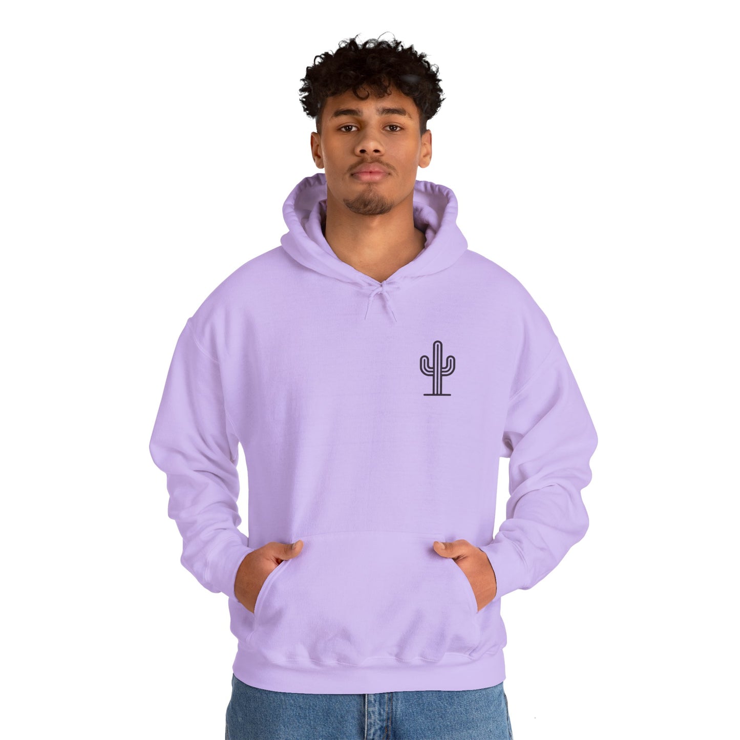 Saguaro Hooded Sweatshirt - Front & Back